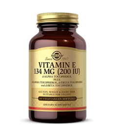 VITAMINA E 200UI 134MG 50CAP BLANDA VEG – foto del producto vitamina blanda cápsula