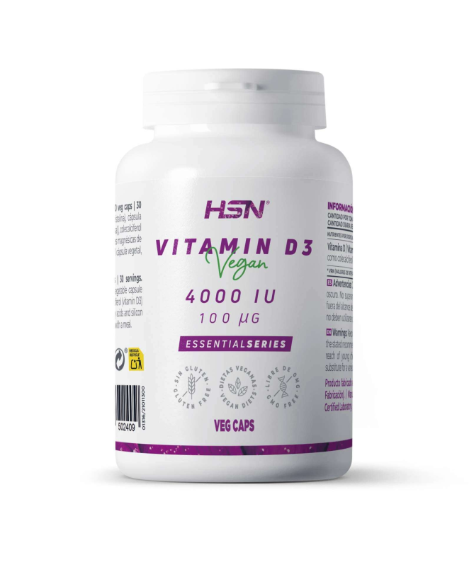 VITAMINA D3 4000UI 100MCG 60CAP VEG – foto del producto vitamina cápsula vegetal