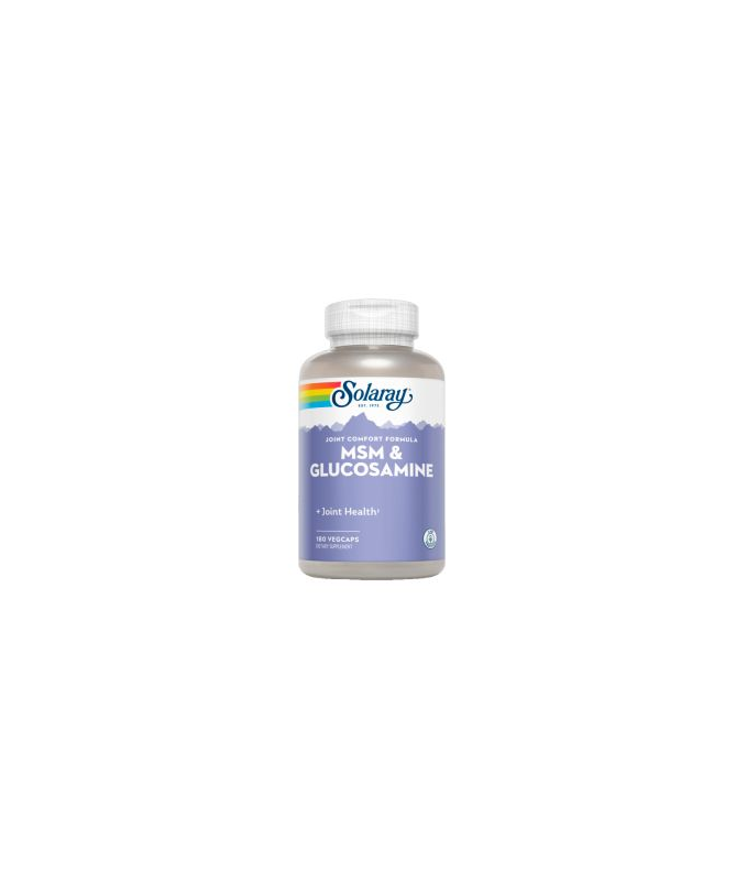 MSM GLUCOSAMINEE 180 VCAPS – foto del producto glucosamina msm metilsulfonilmetano