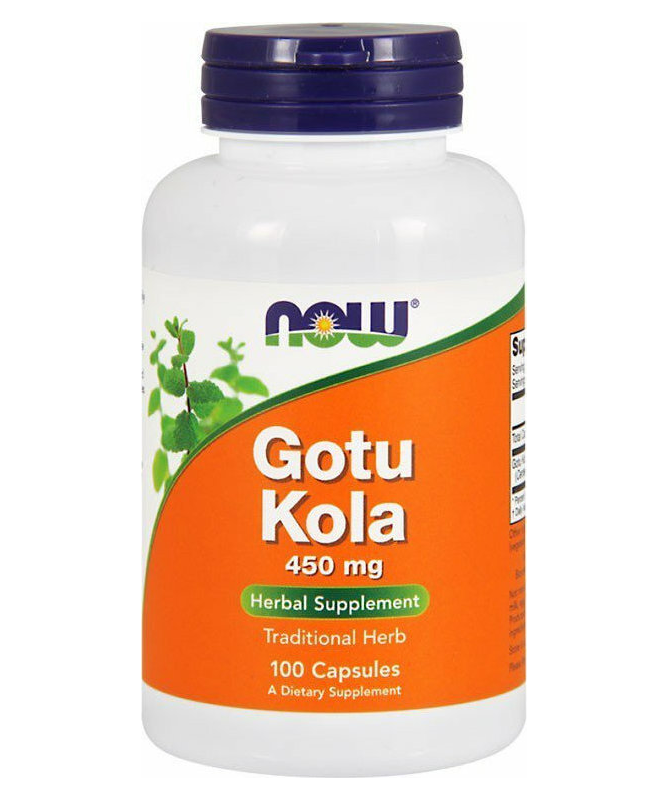 GOTU KOLA 450MG 100VCAP – foto del producto gotu kola centella