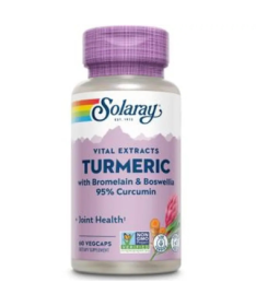 TURMERIC BROMELAIN BOSWELIA 60VCAP – foto del producto extracto boswellia bromelaína