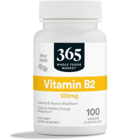 B2 100MG 100CAP VEG – foto del producto cápsula 100mg 100cap