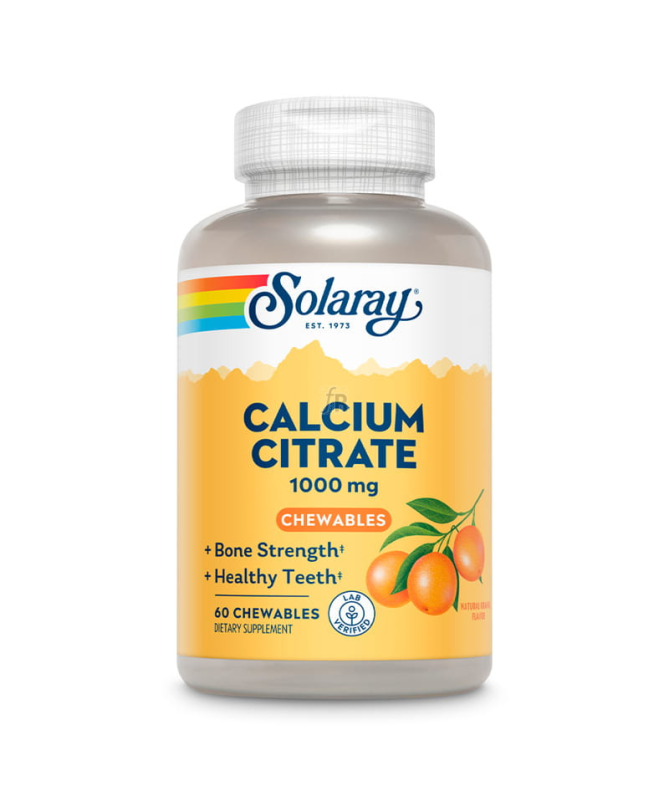 CALCIO CITRATO 1000MG SABOR NARANJA 60COMP MAST – foto del producto calcio citrato naranja