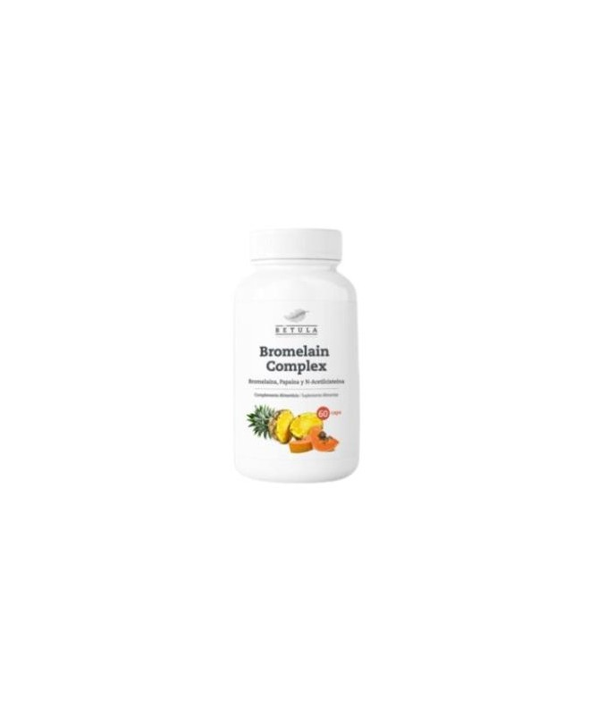 BROMELAIN 60CAP – foto del producto bromelaína tallo piña