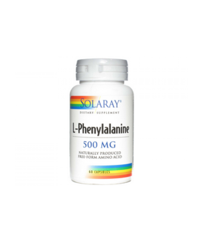 L FENILALANINA 500MG 60CAP – foto del producto fenilalanina cápsula 500mg