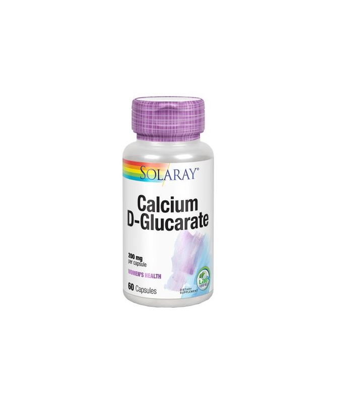 D GLUCARATE CALCIUM 200MG 60CAP – foto del producto calcio glucarato vitamina