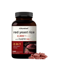 RED YEAST RICE LEVADURA ROJA DE ARROZ 45CAP – foto del producto levadura roja arroz