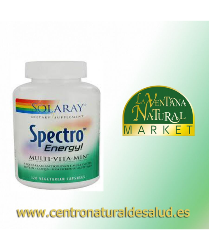 SPECTRO ENERGY 120CAP – foto del producto vitamina citrato mcg