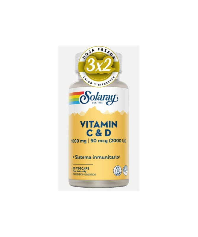 VITAMINA C 1000MG VITAMINA D 2000UI 60CAP – foto del producto vitamina ácido ascórbico