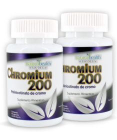 CHROMIUM PICOLINATO 200MCG 50COMP – foto del producto picolinato cromo chromium