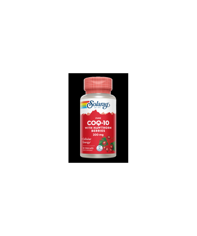PURE COQ10 200MG 30VCAP – foto del producto vitamina q10 espino