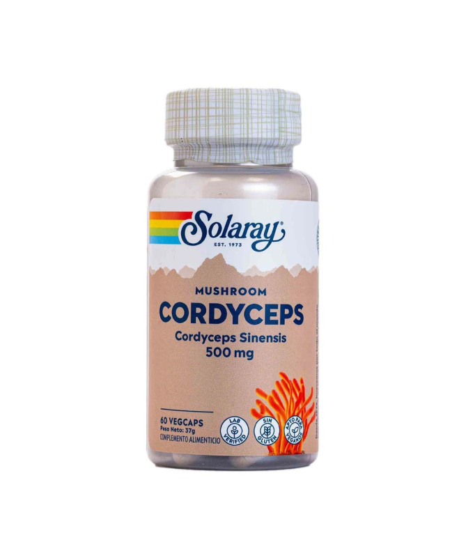 CORDYCEPS EXT 500MG 60CAP – foto del producto cordyceps sinensis estandarizado