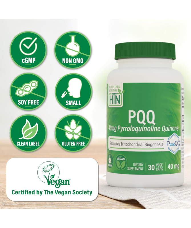 PQQ 30CAP – foto del producto pqq celulosa cápsula