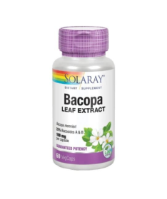 BACOPA 100MG 60CAP – foto del producto bacopa monnieri hoja