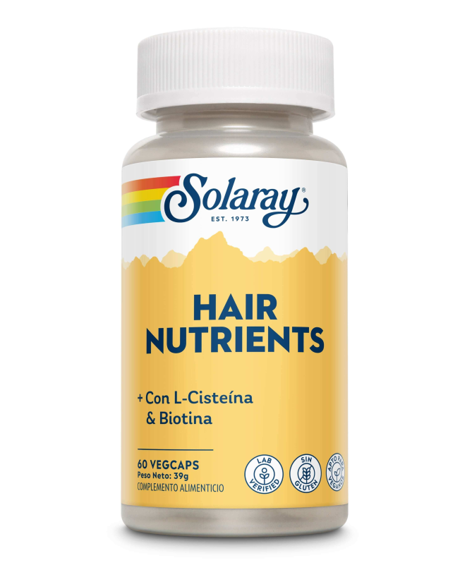 HAIR NUTRIENTS 120CAP – foto del producto vitamina ácido quelado
