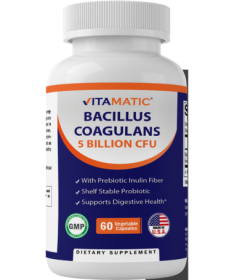 BACILLUS COAGULANS 60CAP VEG – foto del producto bacillus coagulans mezcla