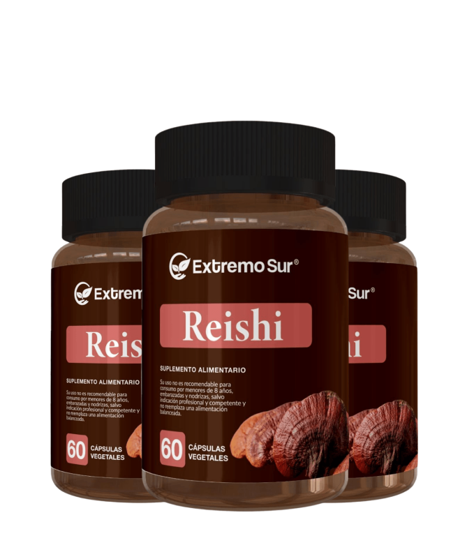 REISHI 500MG 60CAP VEG – foto del producto reishi hongo ganoderma