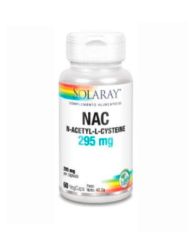 NAC 295MG 60CAP VEG – foto del producto nac acetil cisteina