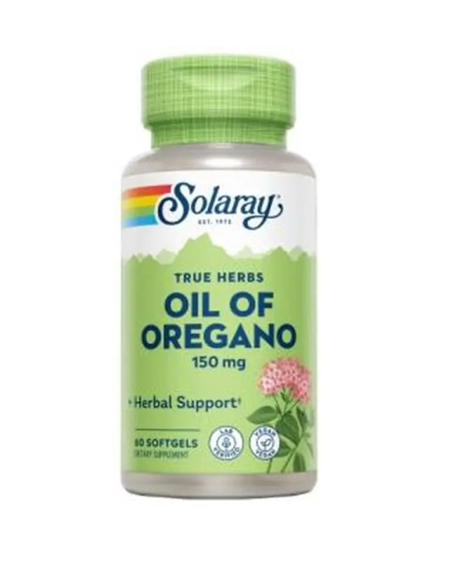 OIL OREGAN 150MG 60PERLAS – foto del producto aceite extracto orégano