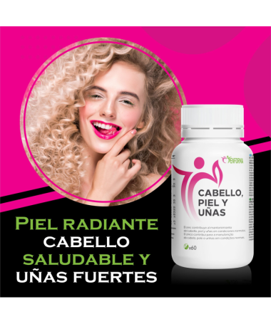 PIEL CABELLO U AS 60VCAPS – foto del producto ácido citrato vitamina