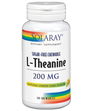 THEANINE 200MG 30COMP SUBLINGUAL – foto del producto ácido teanina edulcorante