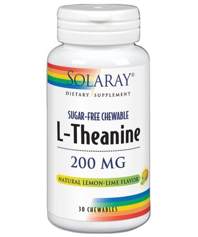 THEANINE 200MG 30COMP SUBLINGUAL – foto del producto ácido teanina edulcorante