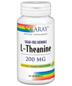 THEANINE 200MG 30COMP SUBLINGUAL – foto del producto ácido teanina edulcorante
