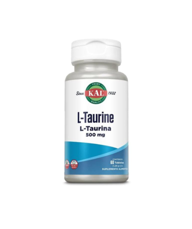 L TAURINA 500MG 60CAP KAL – foto del producto taurina 500mg 60cap