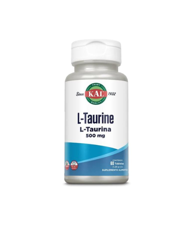 L TAURINA 500MG 60CAP KAL – foto del producto taurina 500mg 60cap