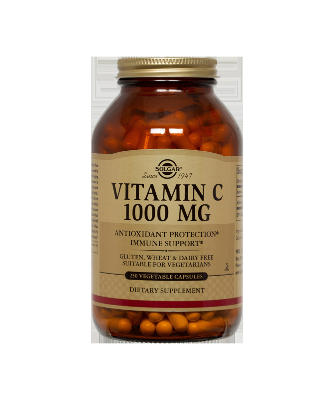 VITAMINA C 1000MG 250VEGICAPS – foto del producto vitamina cápsula vegetal