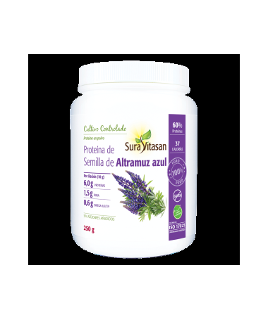 PROTEINA DE SEMILLA DE ALTRAMUZ AZUL 250GR – foto del producto semilla altramuz azul
