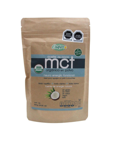 MCT DE COCO POLVO 150GR – foto del producto mct coco polvo