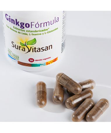GINKGO FORMULA 30CAP – foto del producto ginkgo extracto biloba