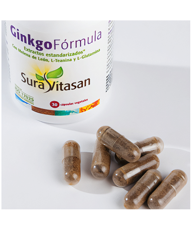 GINKGO FORMULA 30CAP – foto del producto ginkgo extracto biloba
