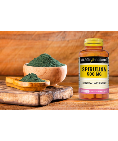 SPIRULINA 100COMP – foto del producto spirulina comprimido vegetal
