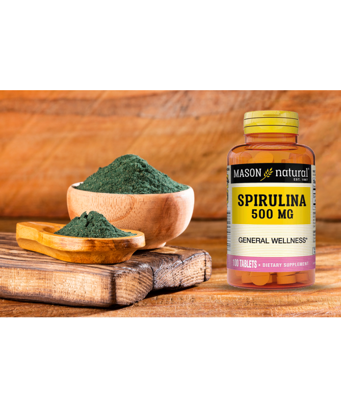 SPIRULINA 100COMP – foto del producto spirulina comprimido vegetal