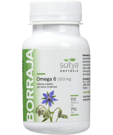 ACEITE DE BORRAJA 1200MG 90PERLAS – foto del producto ácido aceite borraja