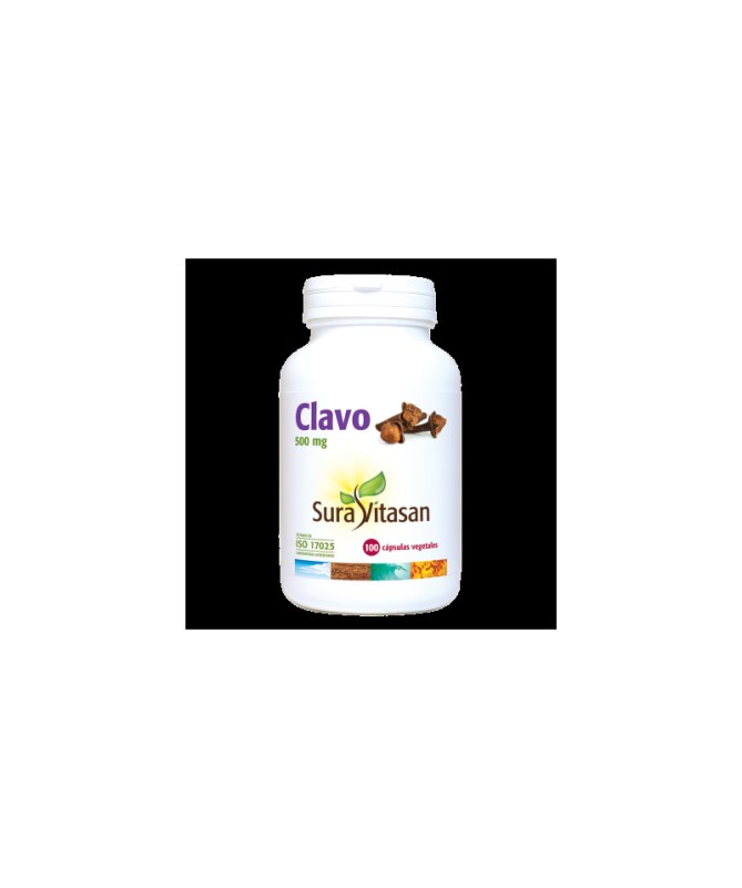 CLAVO 500MG 100CAP – foto del producto clavo cápsula vegetal