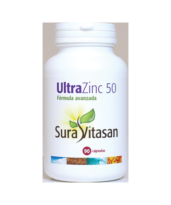 ULTRA ZINC 50 90CAP – foto del producto vitamina zinc cápsula