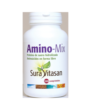 AMINO MIX 240COMP SURA VITASAN – foto del producto aar alfa lactoalbúmina