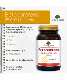 BETACAROTENO 30 PERLAS – foto del producto tienes contacta nuestro