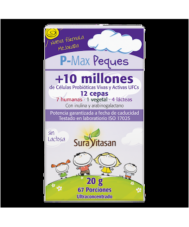 PROBIO MAX PEQUES 20GRS – foto del producto mill ufc lactobacillus