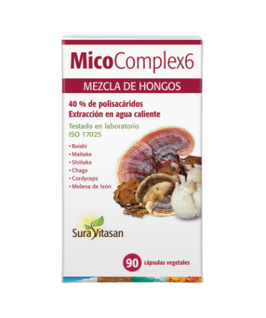 MICOCOMPLEX 6 90CAP – foto del producto extracto vegetal micocomplex