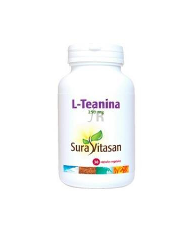 L TEANINA 250MG 30CAP – foto del producto teanina cápsula vegetal