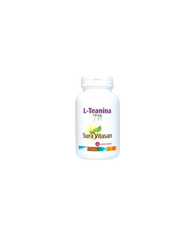 L TEANINA 250MG 30CAP – foto del producto teanina cápsula vegetal
