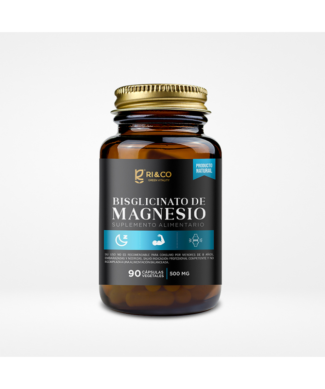 MAGNESIO BISGLICINATO PLUS 120CAP – foto del producto magnesio bisglicinato óxido