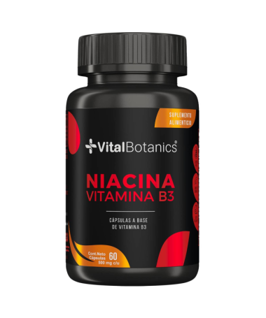 VITAMINA B3 60CAP – foto del producto vegetal vitamina hexanicotinato