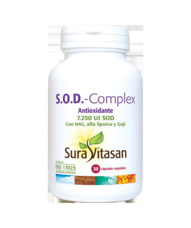 SOD COMPLEX 30CAP – foto del producto sod cisteína vit