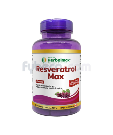 RESVERATROL MAX 60CAP – foto del producto resveratrol extracto fallopia