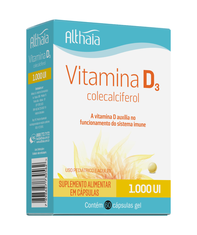 VITAMINA D3 1 000UI 60PERLAS – foto del producto vitamina girasol helianthus